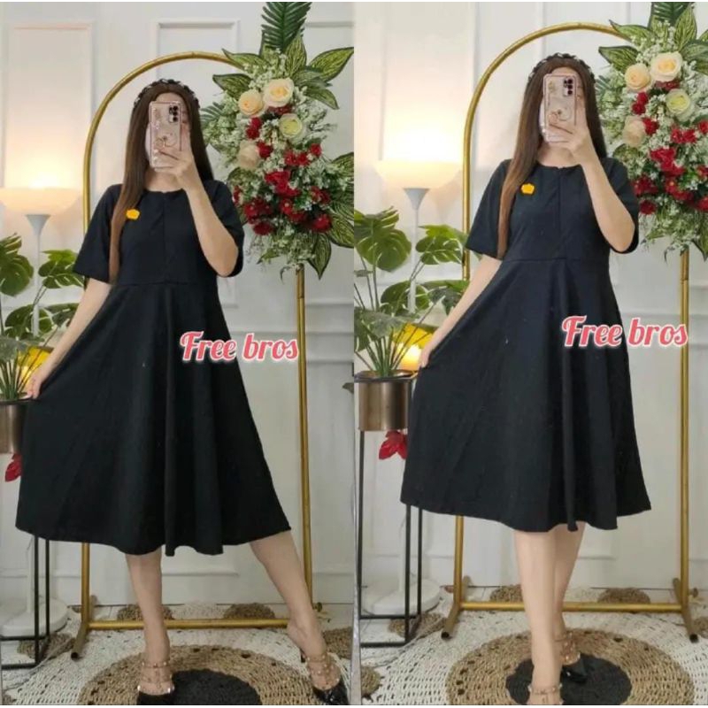 [GIAN DRESS] DRESS BUSUI BAHAN LEMONSKIN/VOXY BUSUI FREE BROSS