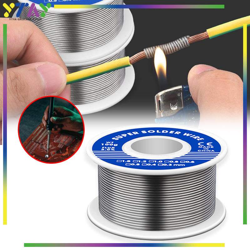 Kawat Timah Solder Las  Timah Solder Wire Timah Paragon Timah Solder Paragon Flux Reel Tube  Tin  Or