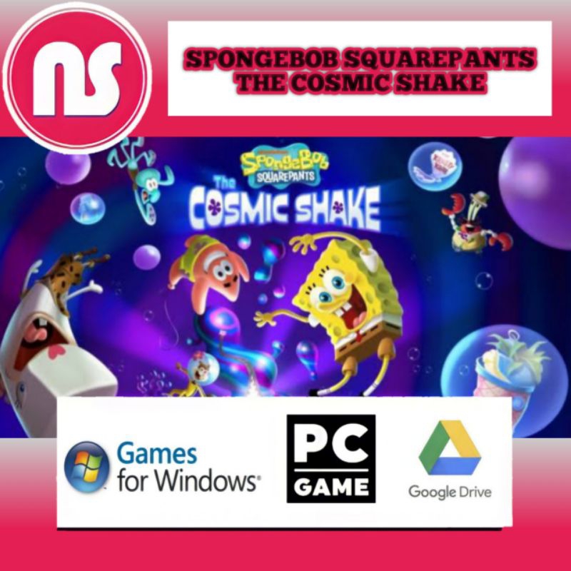 Spongebob Squarepants The Cosmic shake + (Bonus 1 Game ) PC Game - Game Laptop - Game Pc
