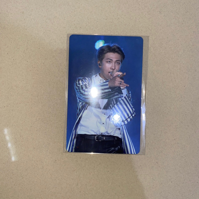 OFFICIAL PHOTOCARD PC BTS RM NAMJOON DVD LOVE YOURSELF SEOUL