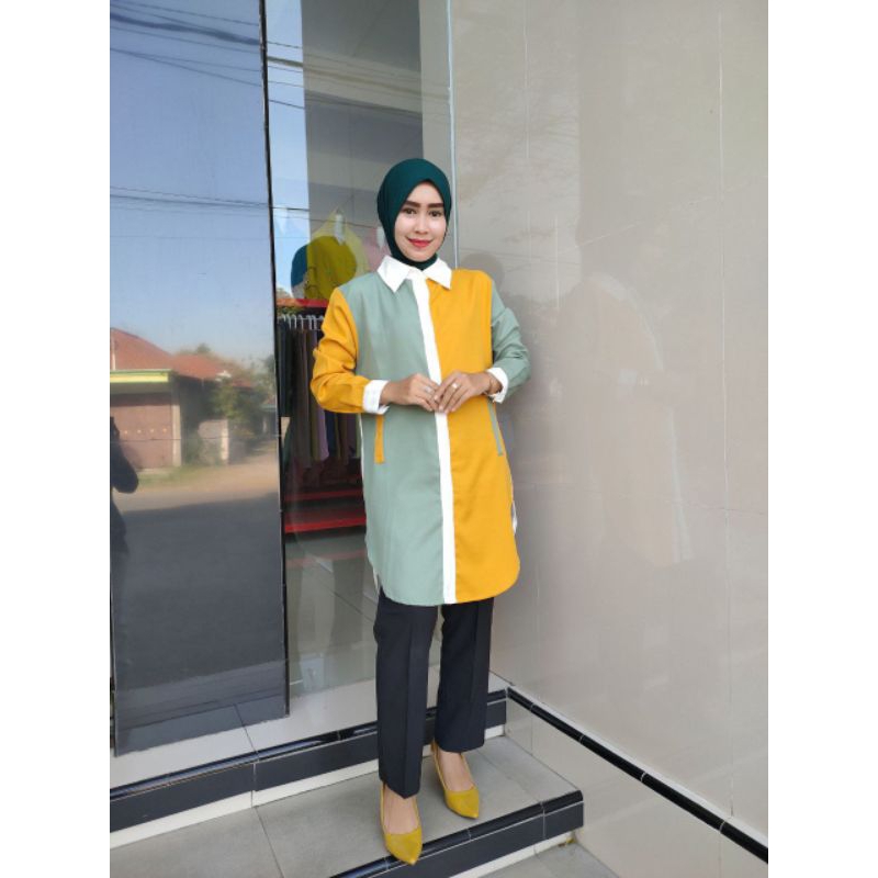 KEMEJA WANITA 2 WARNA