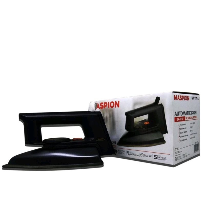 MASPION Setrika Listrik EX-1010 - Gosokan Baju EX1010 EX 1010
