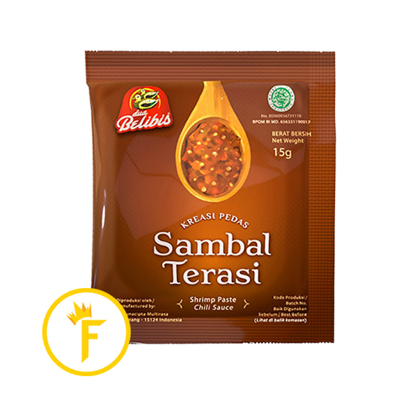 

Sambal Terasi Dua Belibis Sachet 15 gr