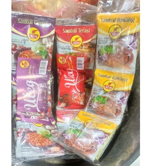 

sambel terasi uleg 1set(isi10)