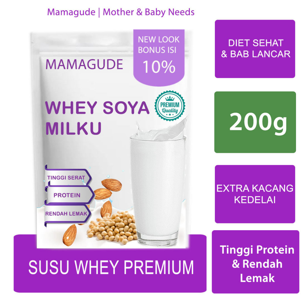 

Whey Protein Susu Protein Diet Minuman Protein Diet Susu Whey Protein Susu Protein Diet Susu Coklat Kedelai Bubuk Isolate Whey Protein Mamagude (200g)