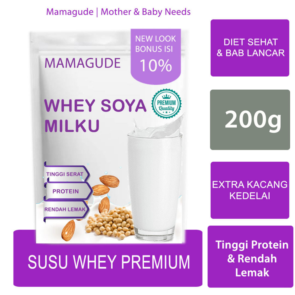 

Minuman Protein Whey Protein Susu Whey Protein Susu Protein Diet Susu Kedela Protein Organik Susu Coklat Vanilla Isolate Evolene Mamagude (200g)