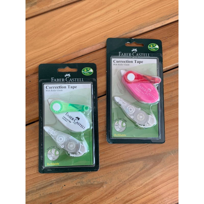 

FABER-CASTELL Correction Tape (With Roller Guide)