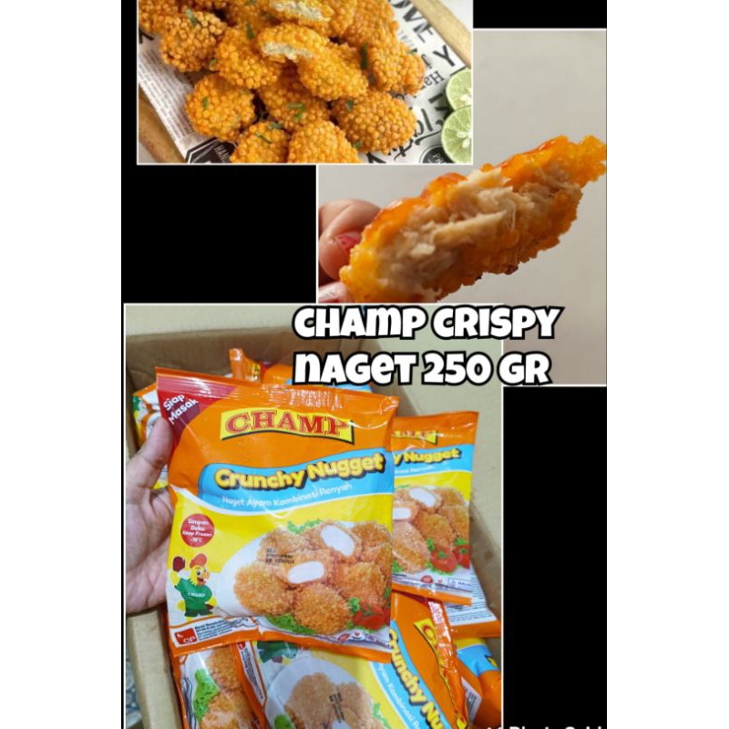 

CHAMP NAGET CRISPY 250 GR