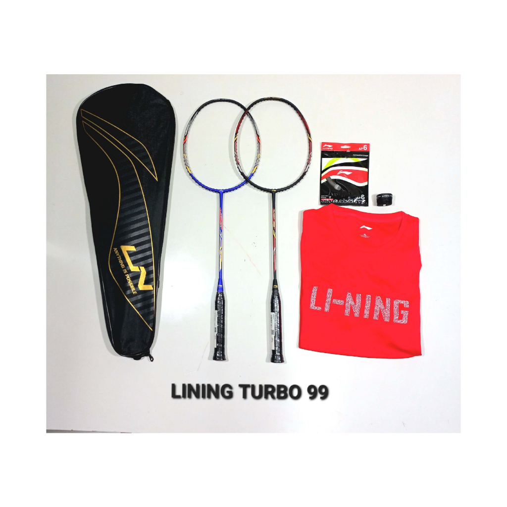 RAKET BADMINTON LINING TURBO 99