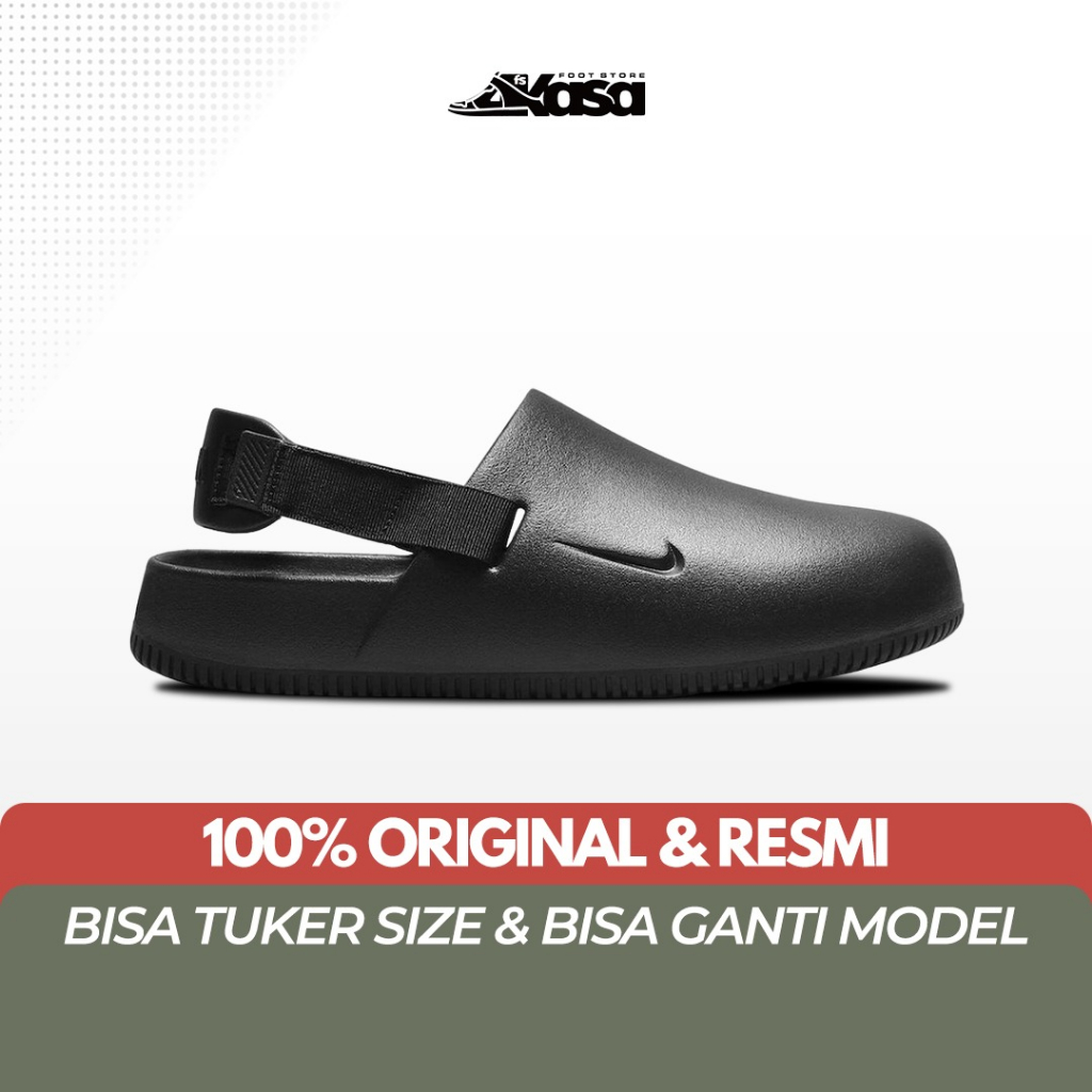 Sandal Slide Unisex Nike Calm Mules Black