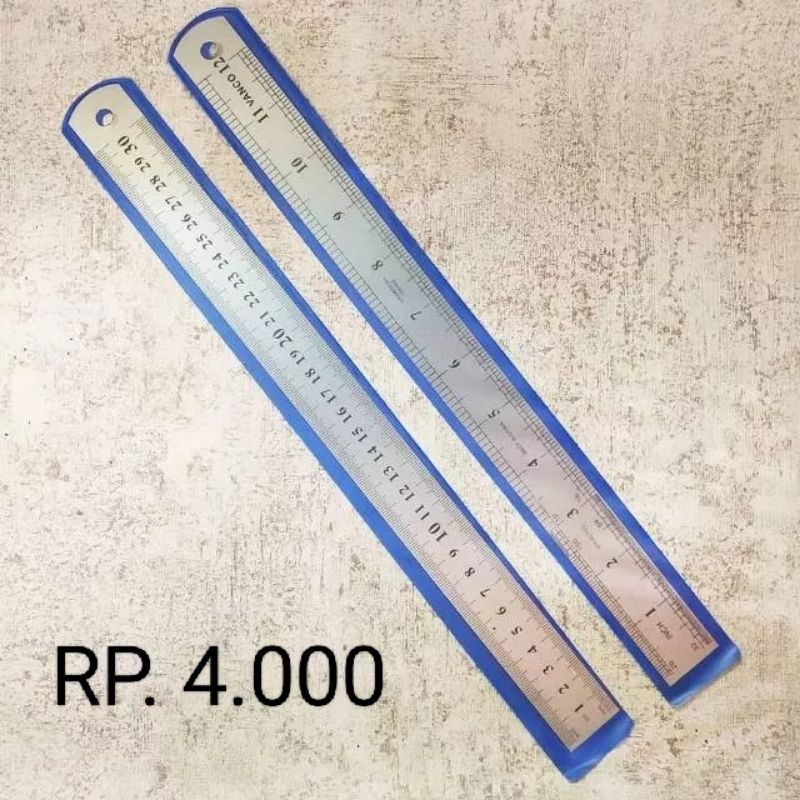 

Penggaris stainless 30cm murah berkualitas