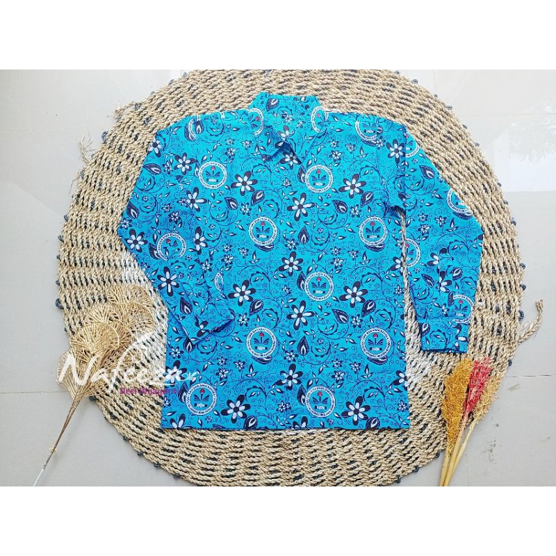Seragam batik identitas jahit seragam kain batik identitas konveksi custom kain dan baju batik ident