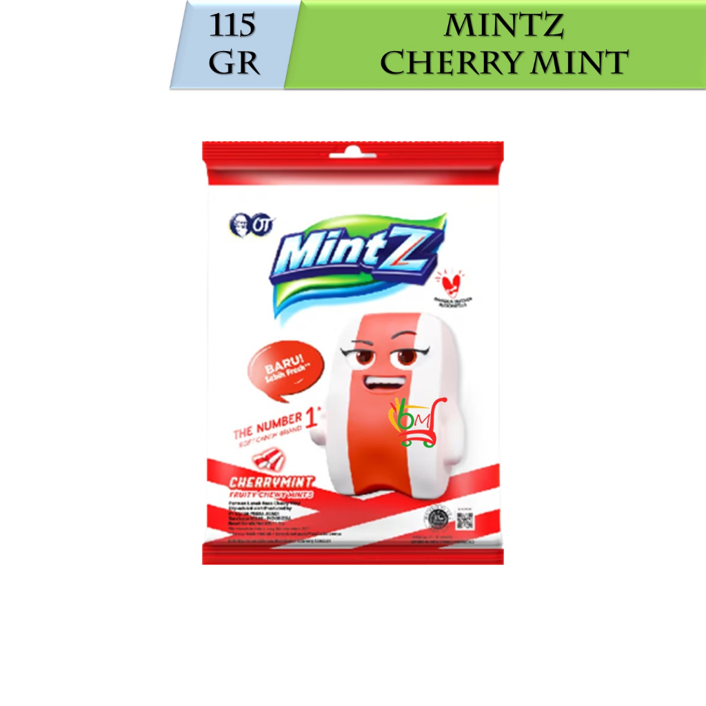 

Mintz Cherry Mint Fruity Chewy Mints Permen Kunyah Mint