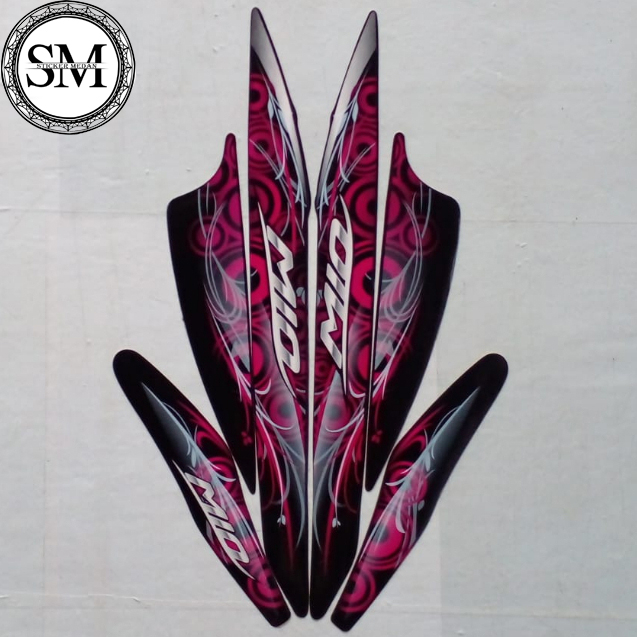 Stiker Striping Motor Yamaha Mio Sporty 2011 - Lis Les Motor Yamaha Mio Sporty 2011