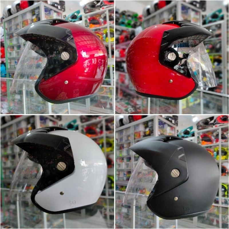 Helm CX390 Hallface - Classik CX Malangan SNI