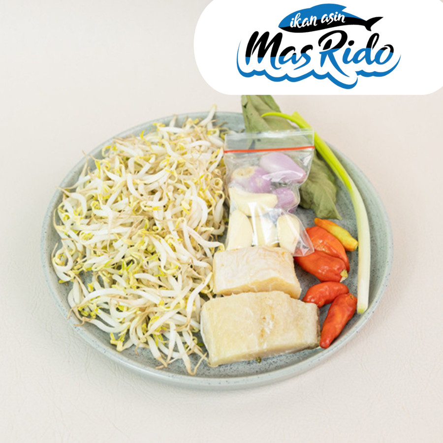 

Paket Sayur Tumis Toge Ikan Asin Jambal Roti Siap Masak 3- 5 Porsi