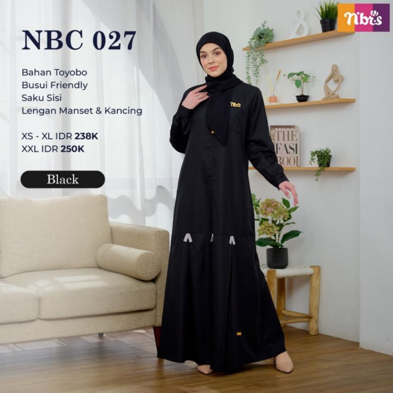 Gamis Muslimah Kekinian N'BRS Original Murah