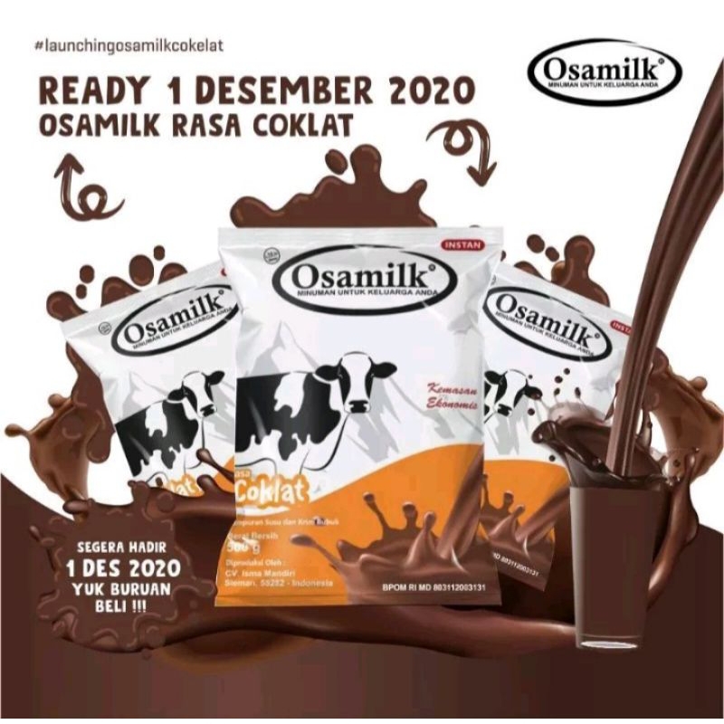 

susu osamilk penggemuk badan/susu penggemuk badan