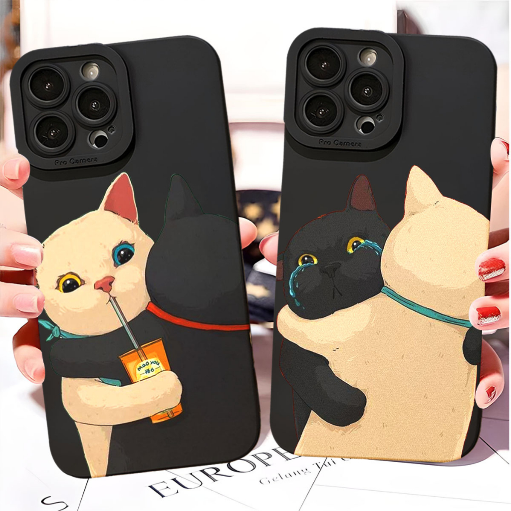 DN-11 Case Couple Type hp Oppo Samsung Xiaomi Iphone Vivo Realme Infinix Jajanin18 Case Hp Silikon S