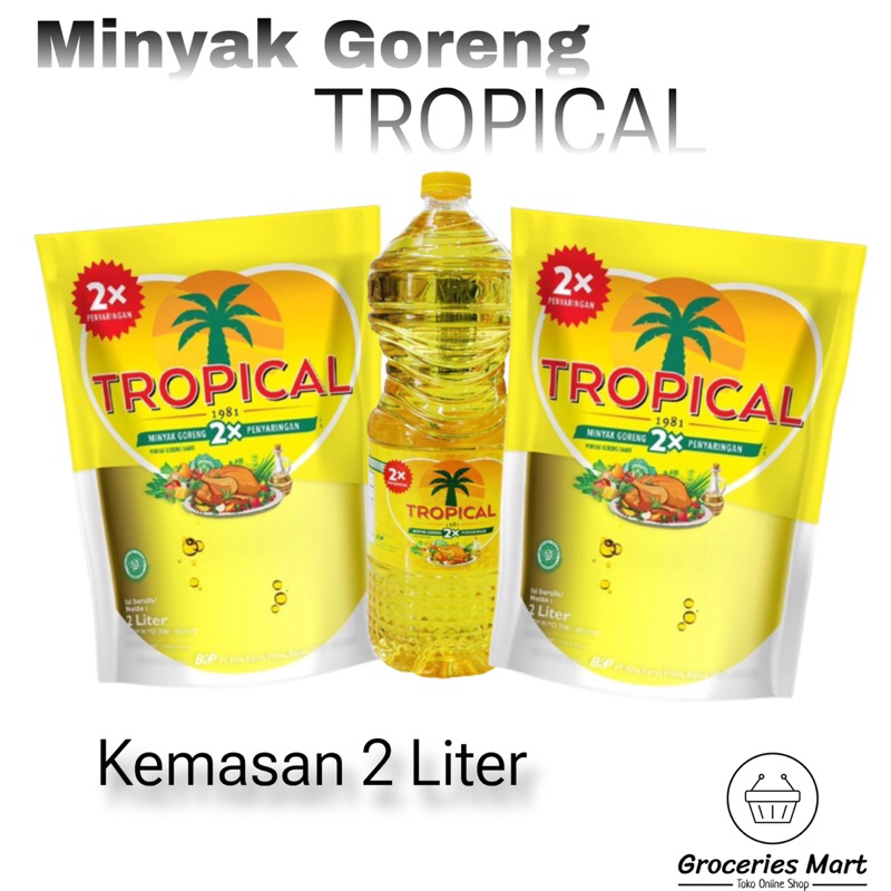 

Minyak goreng tropical 2 Liter