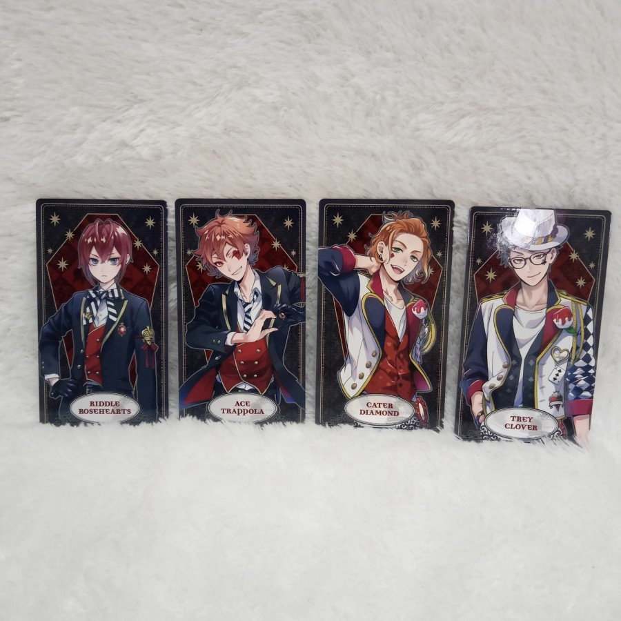 Twisted Wonderland Arcana Card Heartslabyul: Riddle, Ace, Cater, Trey