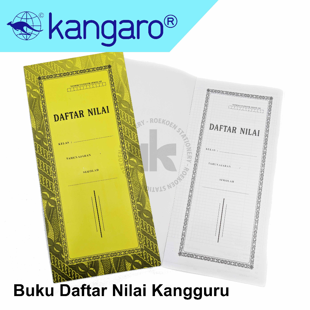 

Kangguru Buku Daftar Nilai Sekolah