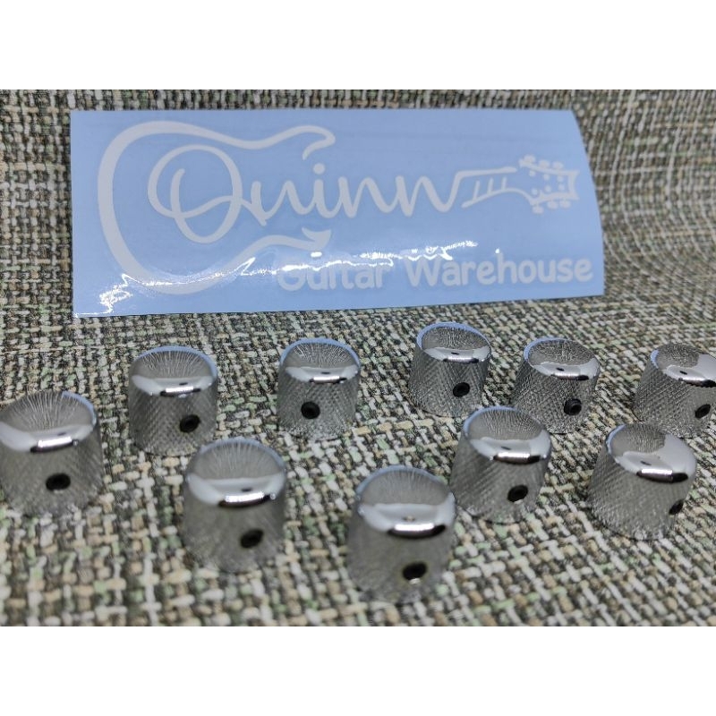 Knob Potensio gitar atau bass chrome kunci L