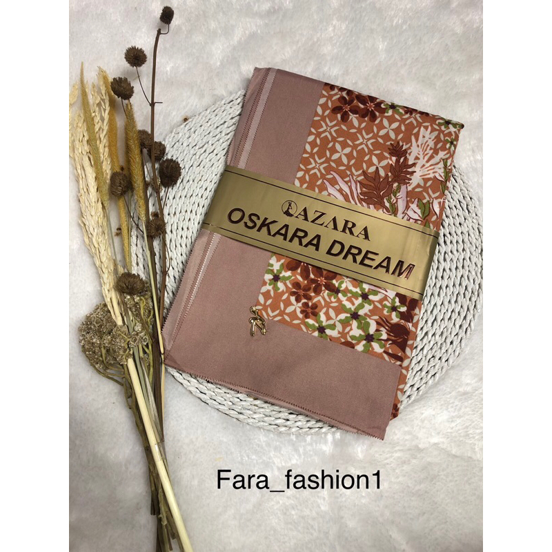 Hijab Azara Oskara Kerudung Segiempat Termurah Kerudung Azara Logo Emas