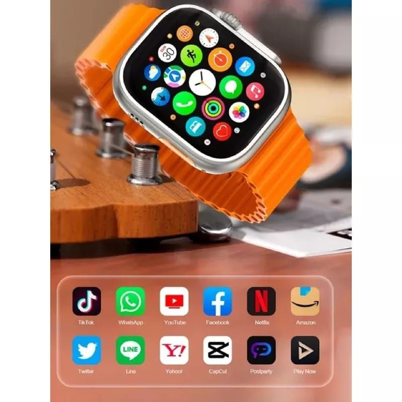 Smartwatch 4G S8 Ultra iwatch 8 Max GPS 49MM Waterproof and Dustproof Health Monitoring Sports Track