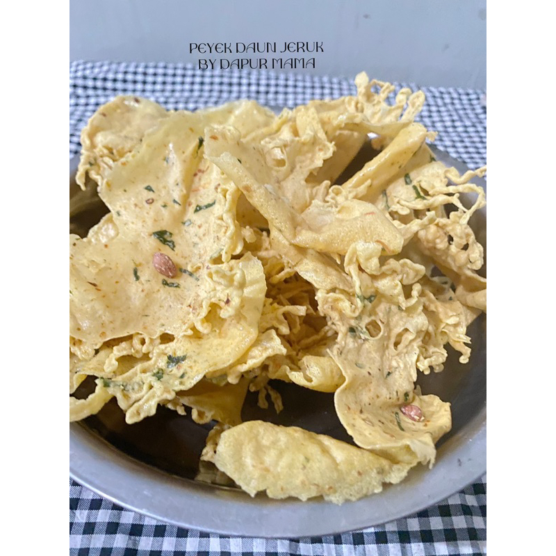 

peyek daun jeruk toples 5 liter