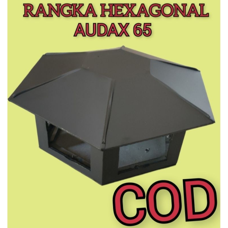 RANGKA tweeter Hexagonal AUDAX 65 model payung