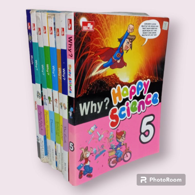 Buku Serial Komik Science WHY?