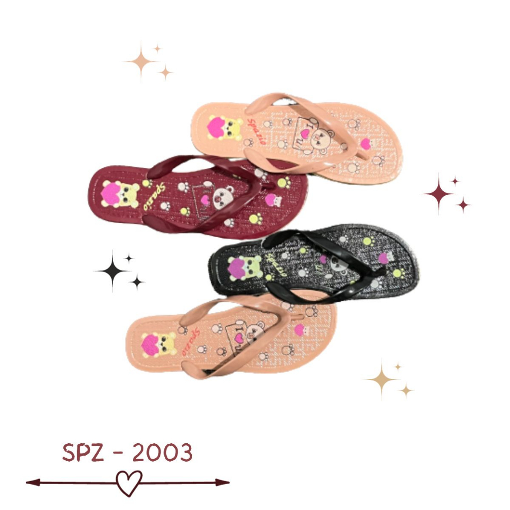 SANDAL JAPIT KARET WANITA KEKINIAN &amp; IMUT