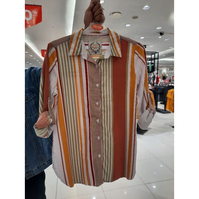 kemeja wanita novel mice