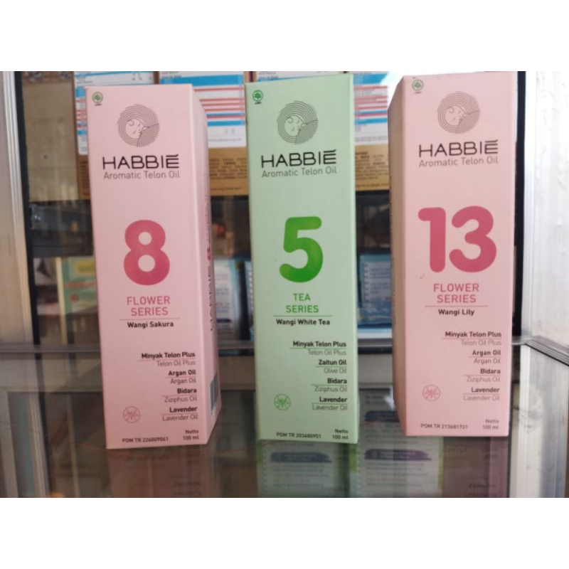 Minyak telon Habbie no 5,8,13