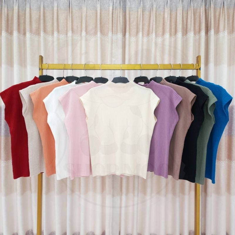 Lily knitted blouse / atasan wanita / blouse wanita