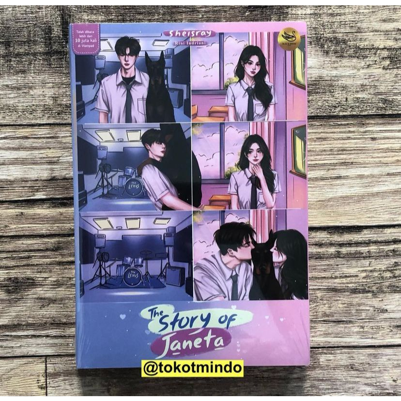 SV6 Novel THE STORY OF JANETA (Sheisray Rini Indriani) - Penerbit BlackSwan