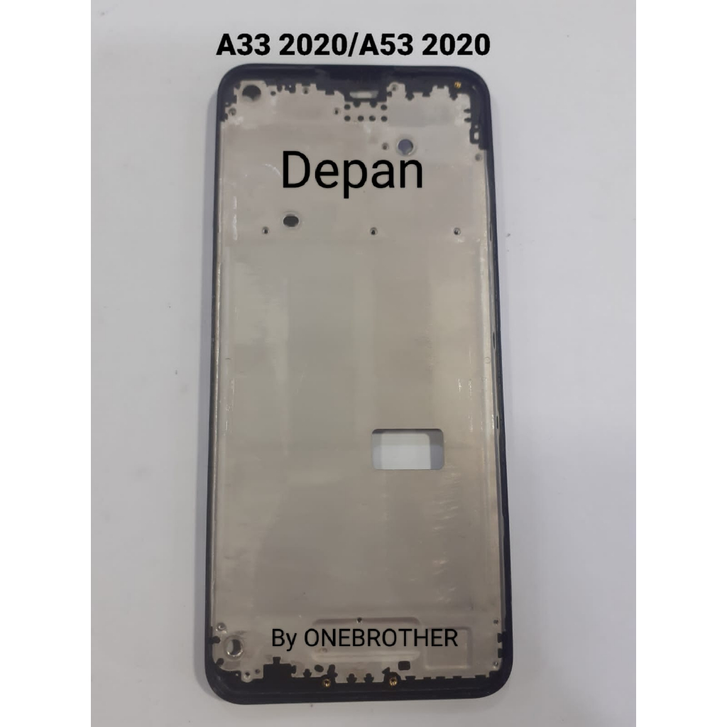 FRAME LCD TULANG TENGAH DUDUKAN LCD OPPO A33 2020 A53 2020 A53S BLACK