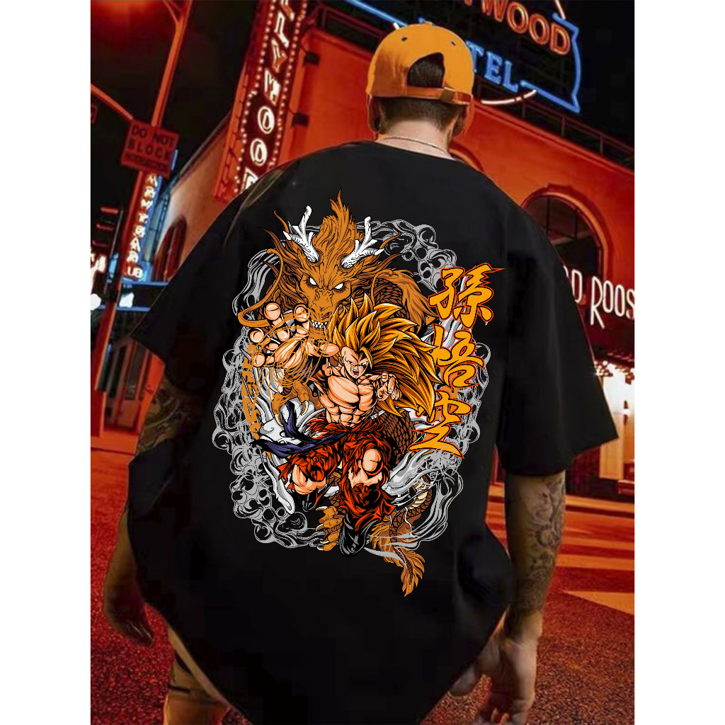 Baju Kaos atasan cowok distro Dragon Ball