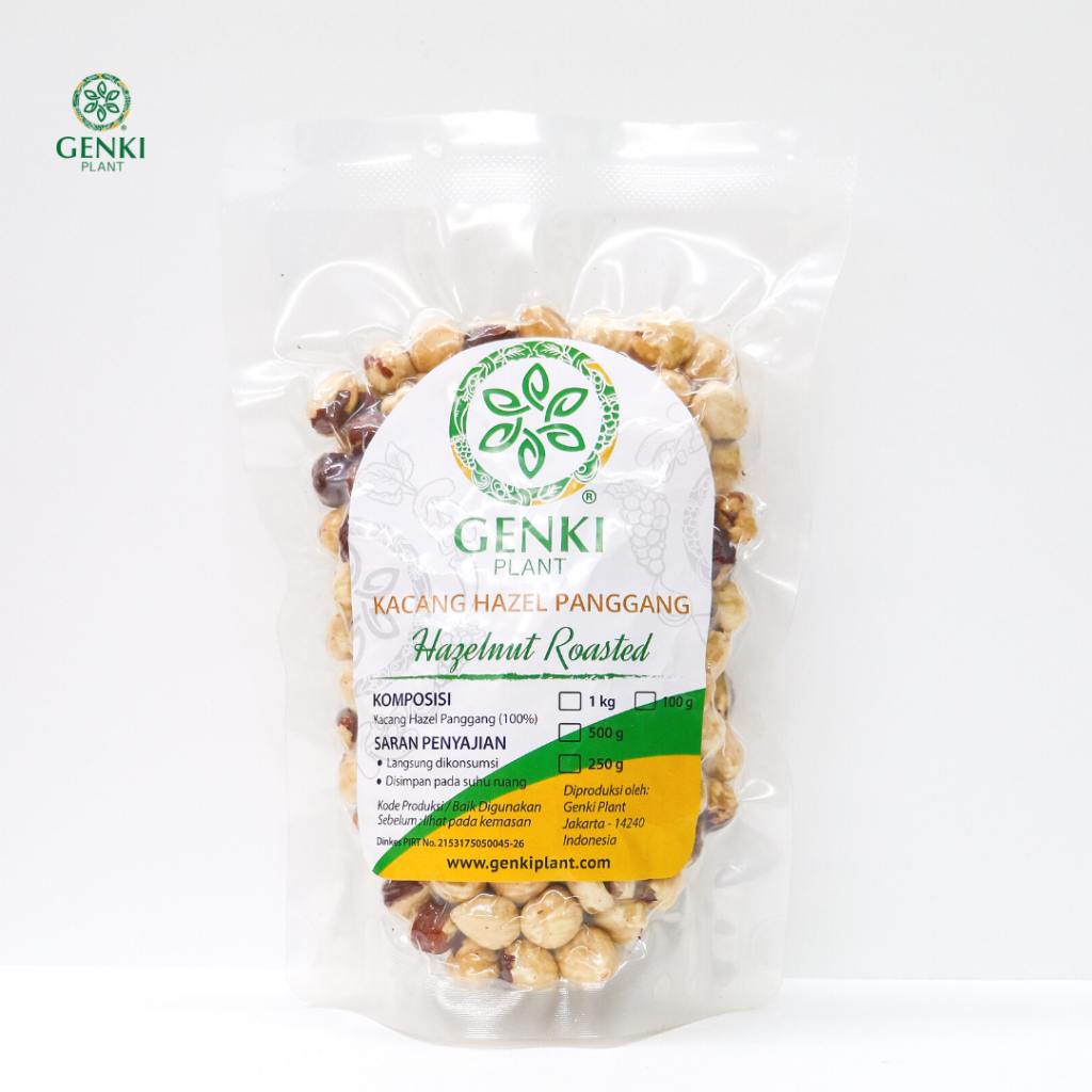 

Roasted Hazelnut / Kacang Hazelnut Panggang - 250 g