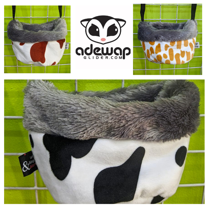ADEWAP GLIDER Sleeping Pouch Gentong Sugar Glider - Hanging Pouch Gentong Motif