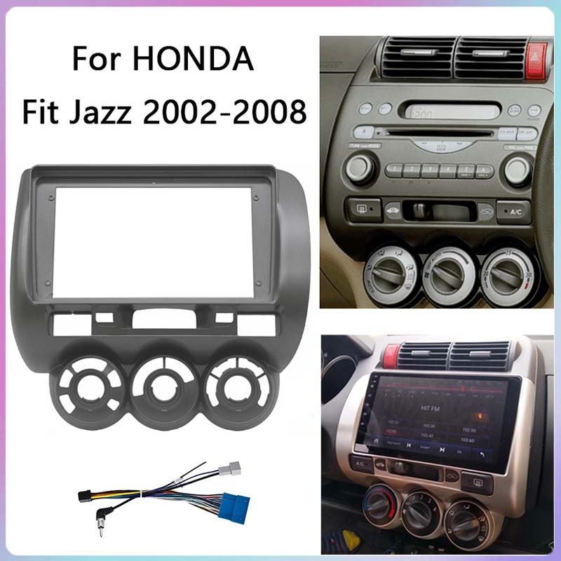 Frame Head Unit Avanza 9 Inch FRAME HEAD UNIT DOUBLE DIN ANDROID HONDA JAZZ / CITY 9" INCH 2002-2007