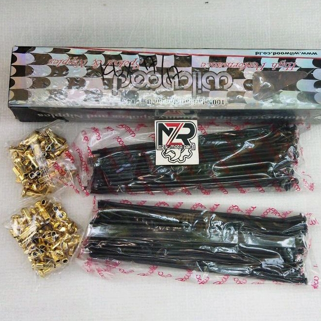 JARI-JARI WR 155//RUJI DEPAN BELAKANG VELG/RING 17/17 YAMAHA WR 155 SUPER MOTO WILWOOD