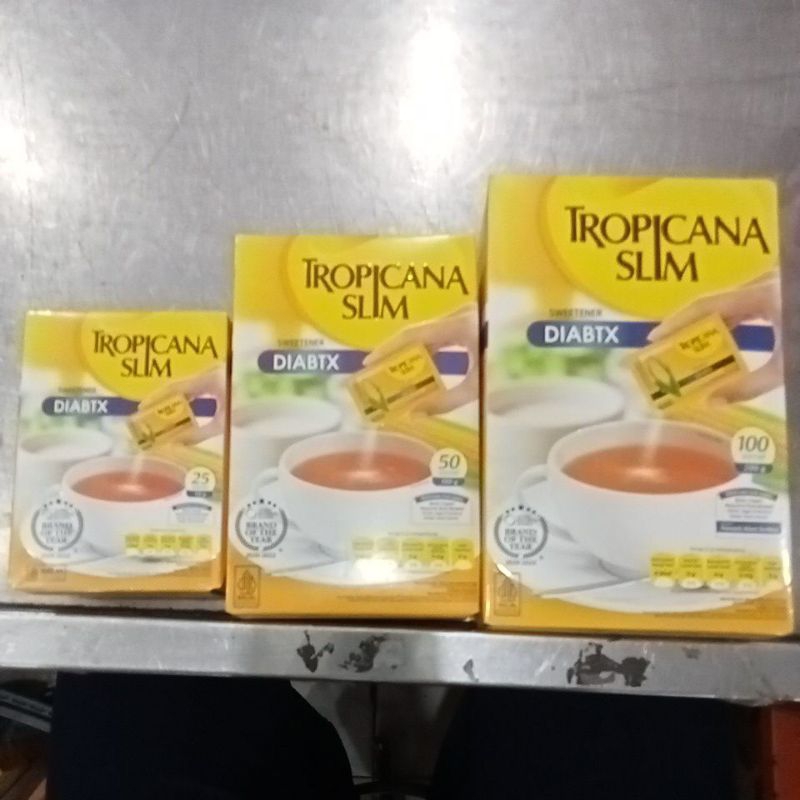 

TROPICANA SLIM SWEETENER DIABTX ALL SACHET