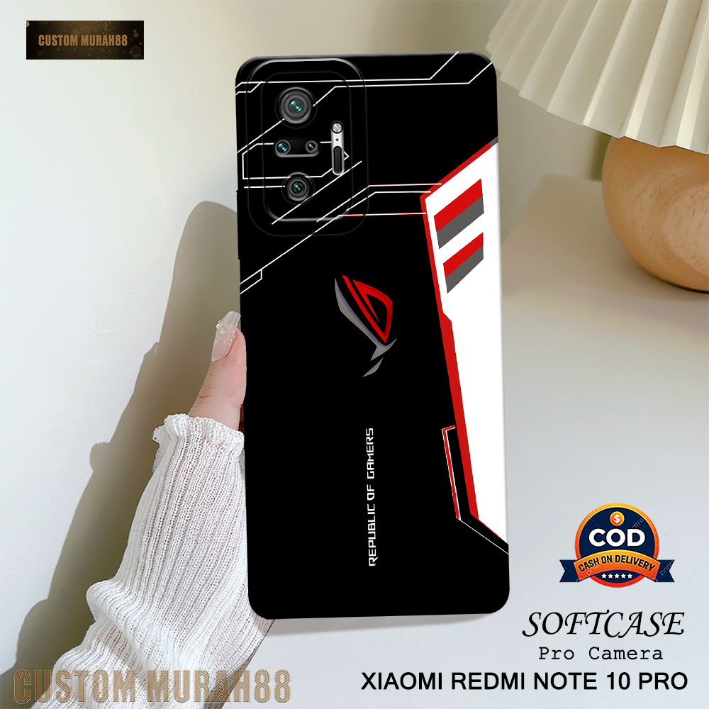 Case Redmi Note 10 Pro Terbaru - Fashion Case GAMING - Casing Hp  Redmi Note 10 Pro -  Softcase Pro 