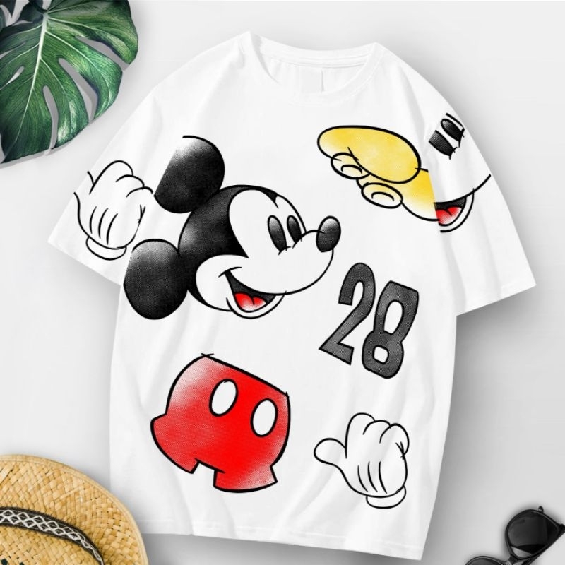 KAOSLAGI Kaos Karakter Wanita Kaos Mickey Mouse Kaos Mickey Wanita Kaos Lucu Wanita Kaos Mickey Mous