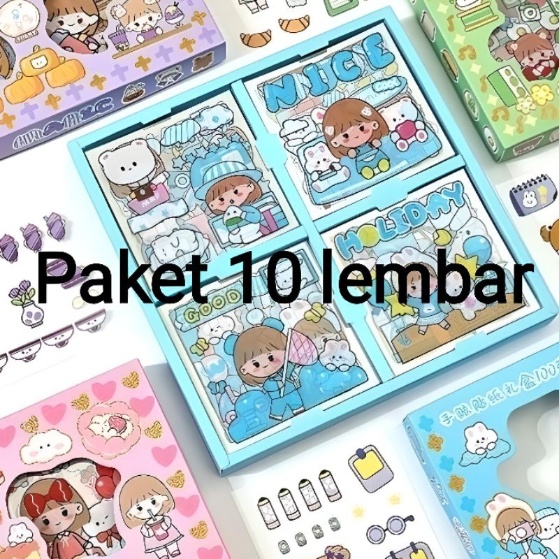 

Stiker Momo Transparan Karakter Kartun Lucu (Xsemplar)