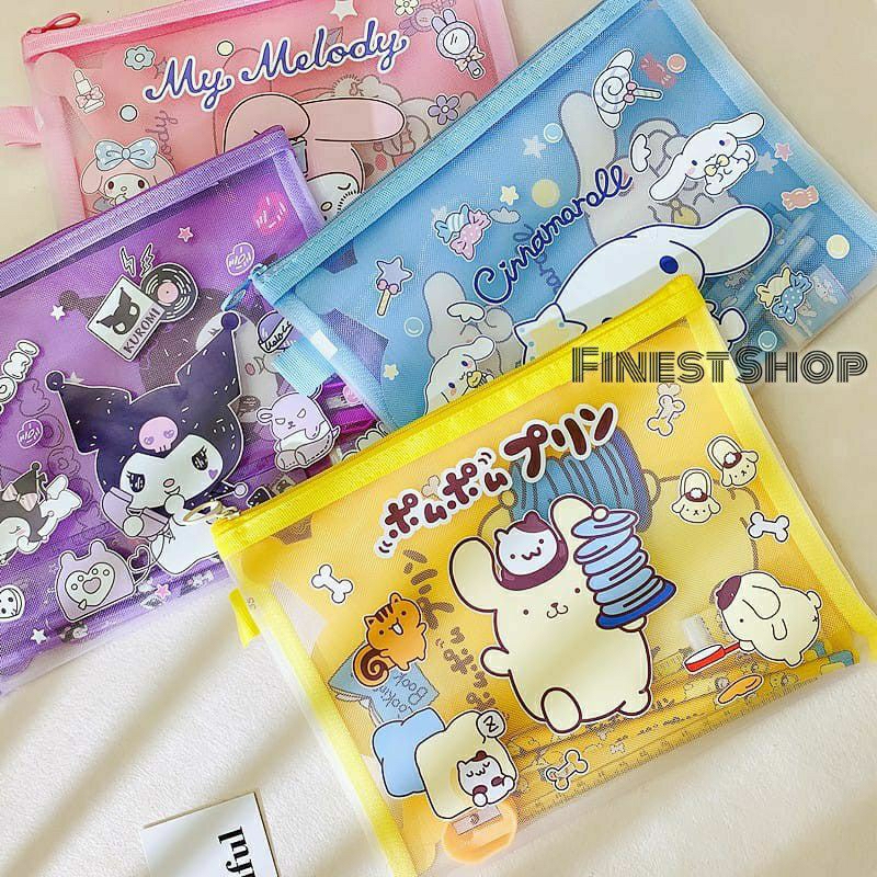 

Stationery Set Alat Tulis Sanrio Kuromi Make Up Pouch Serbaguna Kotak Pensil Multifungsi INCLUDE Buku Pensil Rautan Penggaris Penghapus Cinnamoroll Melody Pompompurin