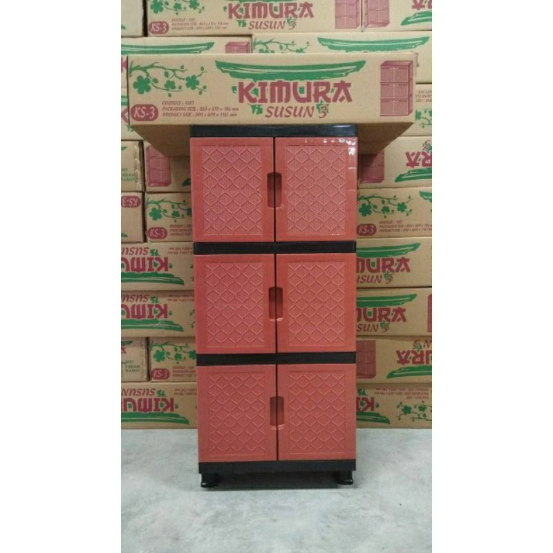 Lemari Kimura 3 susun