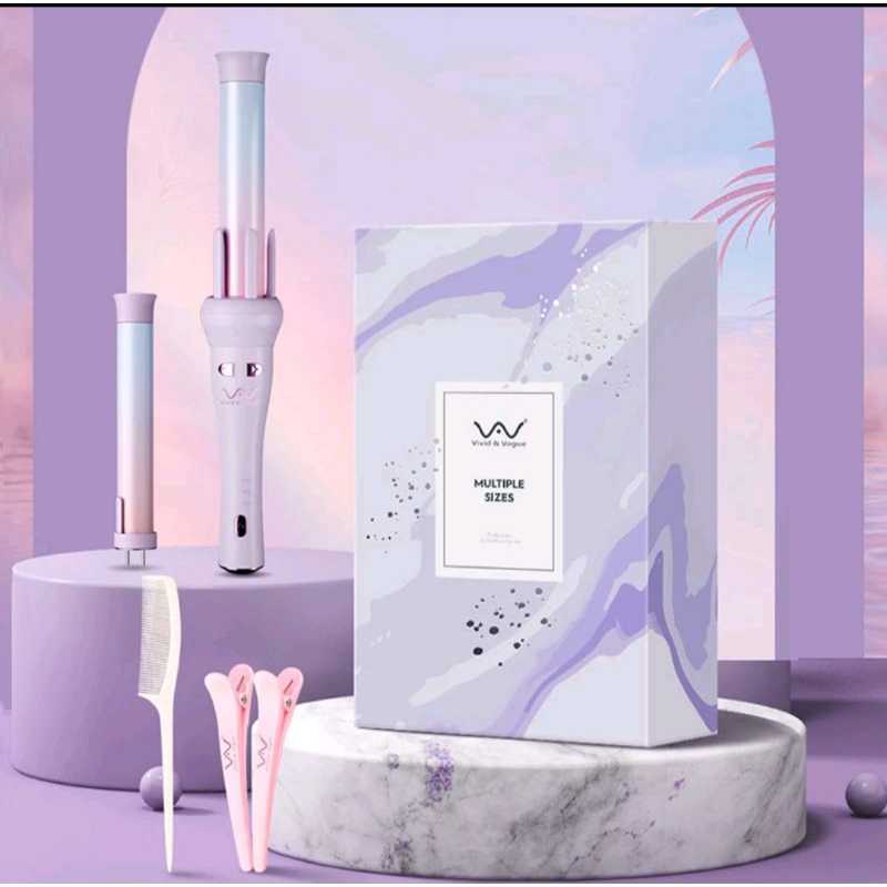 Vivid Vogue Catokan Curly Otomatis 32mm & 25mm Gen 4